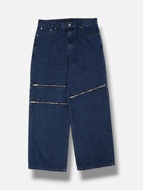 Helmut Lang Men's Blue Multi-Pocket Cargo Pant Jeans Size 31